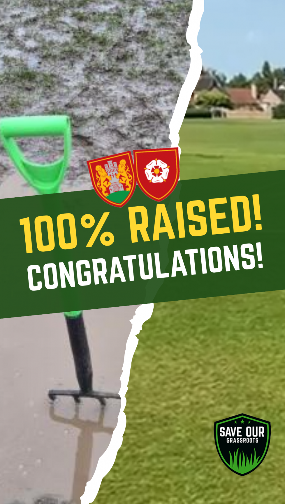 100% Raised for Old Northamptonians